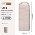 thumbnail image 4 of Ndcxsfigh Equipo Camping Con Saco Compresión para Interior Y Exterior (Marfil 1100 G), 4 of 9