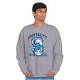 thumbnail image 5 of Vintage Smurf University Graduate Sweatshirt for Men or Women Brisco Brands S, 5 of 6