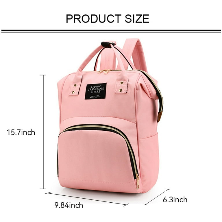 Pink diaper cheap bags walmart