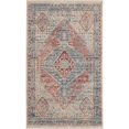 thumbnail image 3 of Copper Grove  Rishdan Geometric Area Rug Blue/Grey 3' x 5' 3' x 5' Blue, 3 of 5