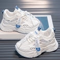 thumbnail image 6 of Zshosam Toddler Girl Sneakers with Flexible Sole Baby Shoes Boy Girl Walking Slip On Sneakers Infant Walker Shoes Size 11.5,(Blue Little Kids 11.5), 6 of 9