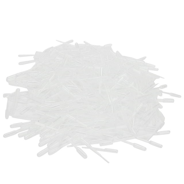 1000 pipetas de transferencia desechables de plástico para maquillaje, cuentagotas calibrado para ojos.