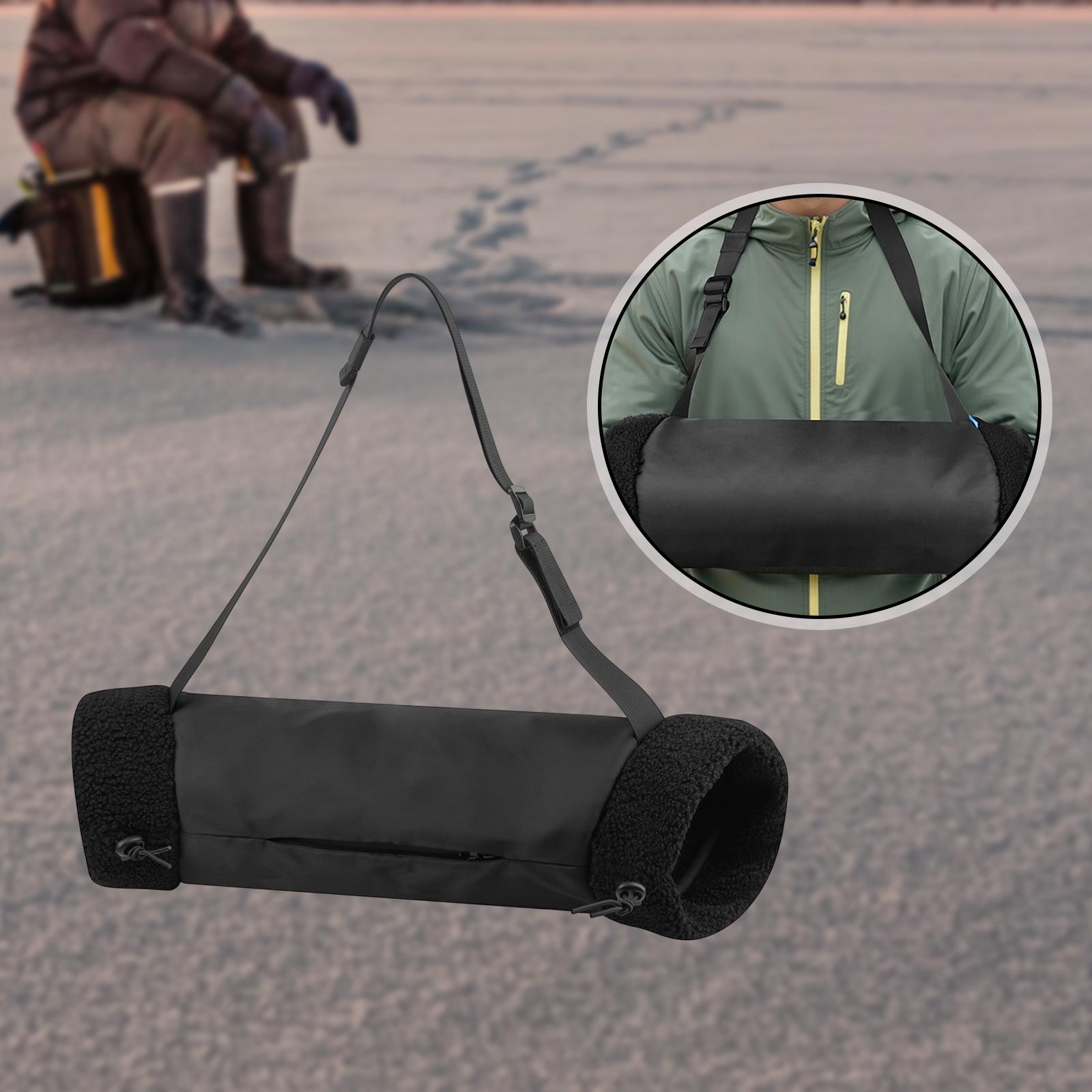 Hand Warmer Football Hand Muff Adjustable Waist Strap Composite Fabric Cloth Suitable for Sports Events and Commuting