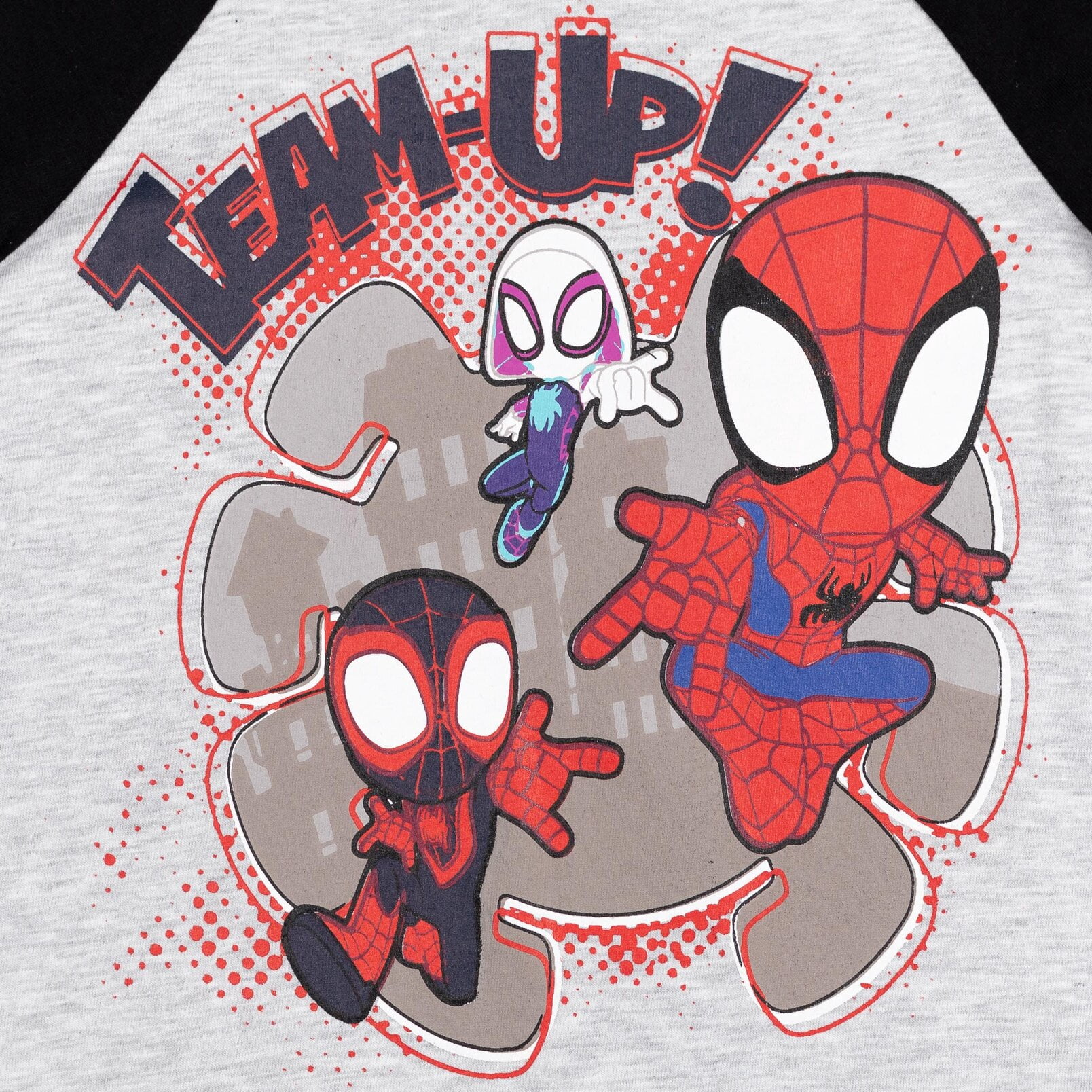 Marvel Spidey and His Amazing Friends Toddler Boys' Short Sleeve T-Shirt 4-Pack Spidey Red Black Blue