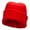 Red, variant on Big Size Reversible Micro Fleece Cap - Black XL-3XL