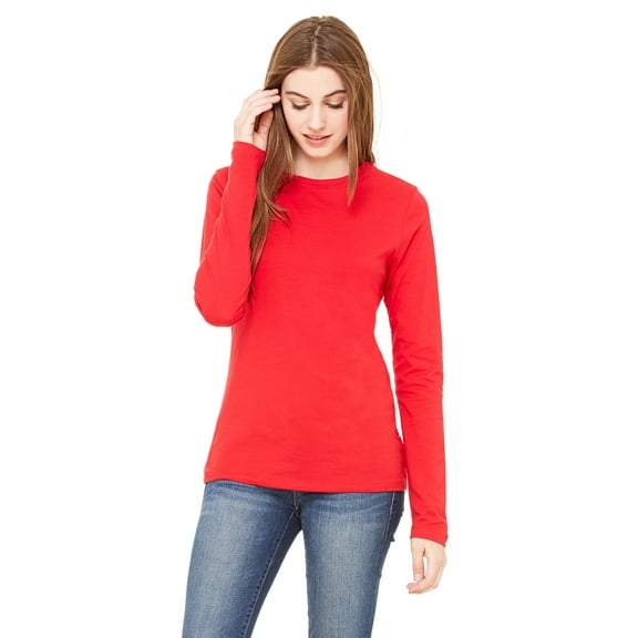 Bella   Canvas Women's Jersey Long Sleeve Tee