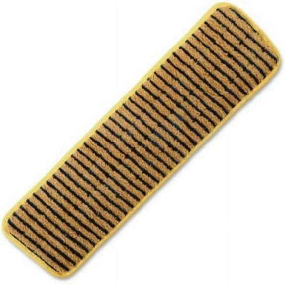 18 in. Hygen Super Scrubber Wet Pad, Yellow - Pack of 6