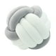 thumbnail image 4 of Nudo Almohada Bola Gruesa Cómoda Almohadas Anudadas Para Sala De Estar Hogar Sofá Gris Y Blanco, 4 of 9