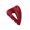 Red, variant on French Themed Triangular Hair Clip Acetate Component Practical Hair Accessories For Daily Styling