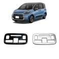 thumbnail image 3 of Car Glossy Black Interior Front Reading Light Lamp Cover Trim Sticker For Sienta 2022 2023, 3 of 5