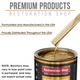 thumbnail image 4 of Autumn Gold Metallic Quart URETHANE BASECOAT CLEARCOAT Car Auto Body Paint Kit, 4 of 6