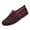 Red #003, variant on Women's Breathable Woven Mesh Slip On Flat Shoes Casual Round Toe Loafers Rubber Sole Lightweight Comfort Walking Work Office Daily Wear Ladies Shoes 35