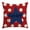 B, variant on Lunxisen 1 Pcs Independence Day Throw Pillowcase Patriotic Stars Stripes Home Decor Cushion Cover