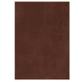 thumbnail image 4 of GlowSol 10'x13' Modern Solid Area Rugs for Living Room Bedroom, Washable Soft Fluffy Area Rug, Low Pile Non-Slip Accent Carpet, Brown, 4 of 8