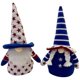 thumbnail image 1 of uds. De peluche de gnomo de la bandera americana del Día de los Caídos, adornos de peluche de rayas de estrellas, figuras de enanos suecos, Día de la Independencia del 4 de julio Xemadio HMHZ1053-2, 1 of 5