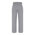 thumbnail image 5 of Stamzod Sweatpants for Men Fashion Strip Patchwork Elastic Waist Drawstring Track Pants Men Casual Loose Joggers for Men with Pocket Gray B S, 5 of 7