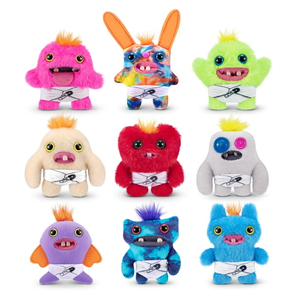 Juguete de peluche Fuggler Baby Fugg Series 3, 3.5 ZURU, paquete de 3