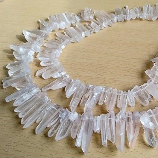 Natural White Rock Crystal Clear Quartz Round Beads For Jewelry Making 15"Strand 