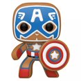 thumbnail image 3 of Funko POP Marvel: Gingerbread Captain America Vinyl Figure, 3 of 3