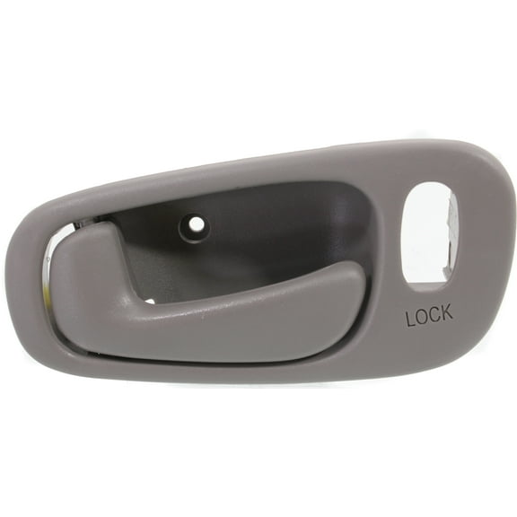 Interior Door Handle Compatible with 1998-2002 Toyota Corolla Chevrolet Prizm Front or Rear, Left Driver Gray