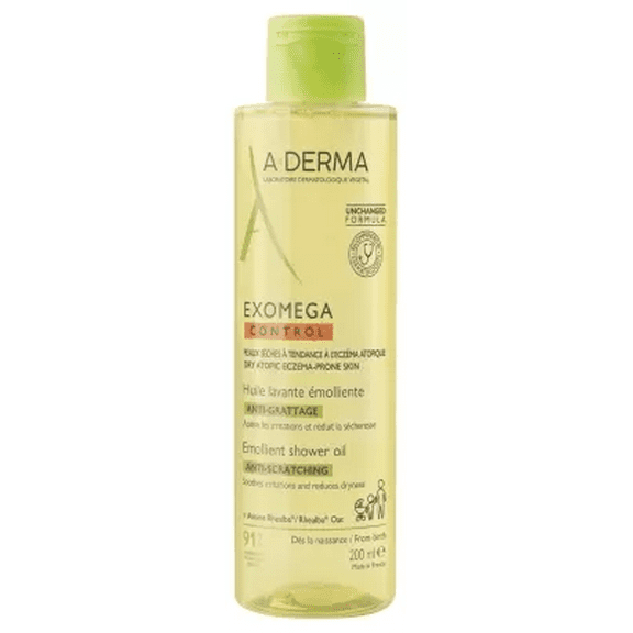 A-Derma Exomega Control Emollient Shower Oil Anti-Scratching 500ml
