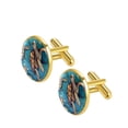 thumbnail image 2 of Sea Turtle Elegant Dress Shirt Cufflinks Set Made of Stainless Steel for Wedding and Business Meetings, 2 of 6