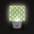 thumbnail image 3 of St Patricks Day Seamless Clovers LED Night Light Sensor Lamp Plug-in Adjustable Brightness 2 Pack, 3 of 7