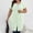 Green, variant on NominalSnug Womens Towel Dress Hooded Wearable Button Snaps Cover up Spa Beach Gym Bathrobe Towels Wrap