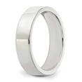 thumbnail image 6 of 925 Sterling Silver Solid Polished Flat Band Lightweight 5mm Flat Size 13 Band Ring Ring for Women and Men, 6 of 7