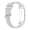 Light gray, variant on Soft Silicone Replacement Straps For Smartwatches Adjustable Sport Band