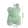 thumbnail image 2 of SPOORYYO Rose Bear Aromatherapy Candle - Valentine's Day Gift, Sensational Home Decoration, Cute Bear Shape, 2 of 2