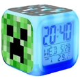 thumbnail image 1 of Minecraft Coloré Couleur Changeante Quatuor Réveil DEL Veilleuse Cadeau D'anniversaire Cadeau de No?, 1 of 1