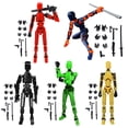 thumbnail image 1 of Set de figuras de acción Sekov T13, robot maniquí impreso en 3D (paquete de 5), 1 of 6