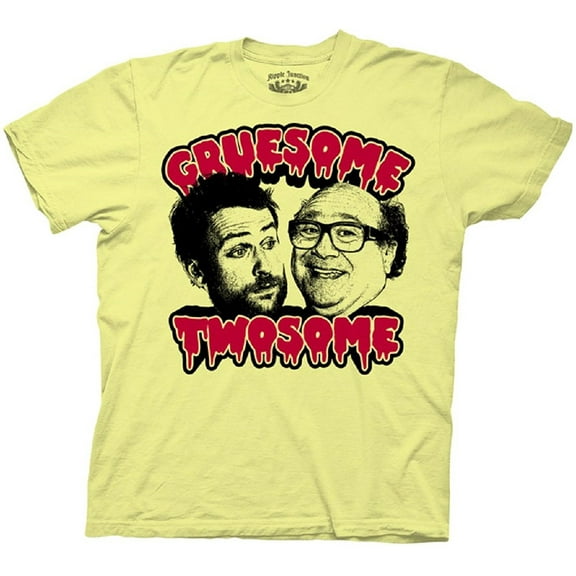 It's Always Sunny in Philadelphia Gruesome Twosome Charlie & Frank Adult T-shirt