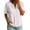 Pinks-shirts, variant on Aezemi Women Striped Button Shirts Pullover Loose Fit Short Sleeve Summer Daily Home Fashion Tees Baggy Outdoor Work Walking All Match Soft Casual Tops XL