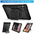 thumbnail image 4 of Funda DETUOSI 360 con rotación híbrida para Samsung Galaxy Tab S7 FE 5G/S8+Plus/S7+Plus 12.4, 4 of 9