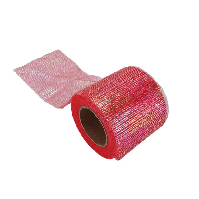 Rollo De Tul, Rollos De Tul Coloridos Decoración De Línea Sinfónica Para Aniversario Para Navidad Para Bodas ANGGREK Rojo