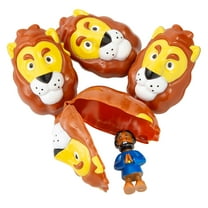 Fun Express 3" Daniel & the Lion Toy-Filled Plastic Easter Eggs - 12 Pieces
