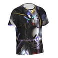 thumbnail image 4 of Mobile Suit Gundam Shirt 3d Printed T Shirt Crewneck Short Sleeve Top Tees For Mens, 4 of 8