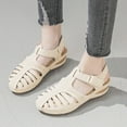 thumbnail image 2 of Xihbxyly Sandalias Cómodas con Punta Redonda y Suela Blanda para Mujer y Niña, 2 of 7