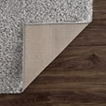 thumbnail image 6 of Hauteloom Heavenly Solid Shag Runner Rug for Bedroom Hallway Entryway - High Pile Fluffy Long Carpet - Soft Shaggy Cozy Plush Rug - Grey, Light Gray - 2'7" x 7'3", 6 of 13