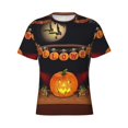 thumbnail image 4 of Qekee Halloween Decoration Classic Fit T-Shirt Men's Shirt Men's Tight Short Sleeves for Exercise, Running, Mountaineering - Halloween Decoration, 4 of 9