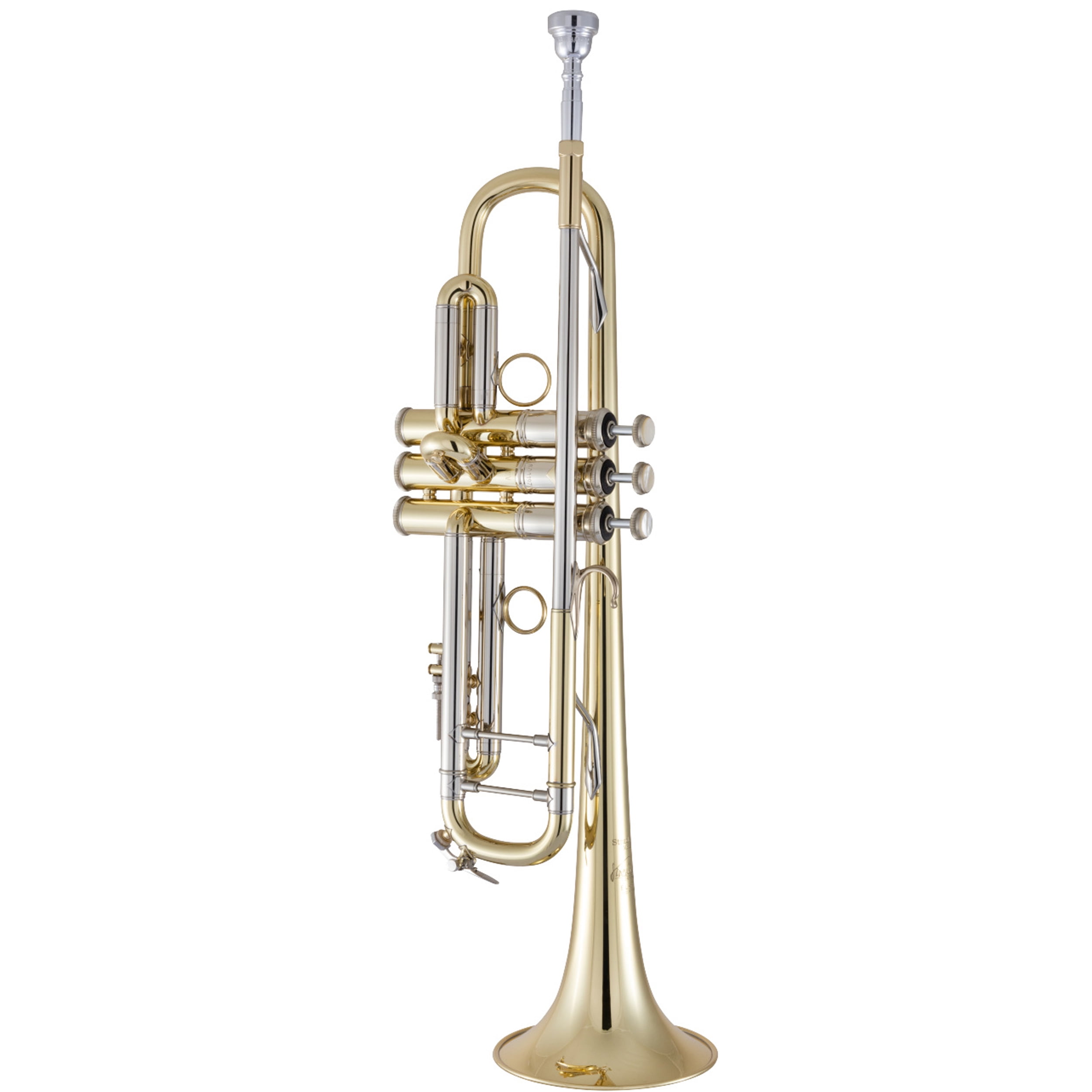 Bach 190 Stradivarius 72V Bell Series Professional Bb Trumpet Lacquer Yellow Brass Bell