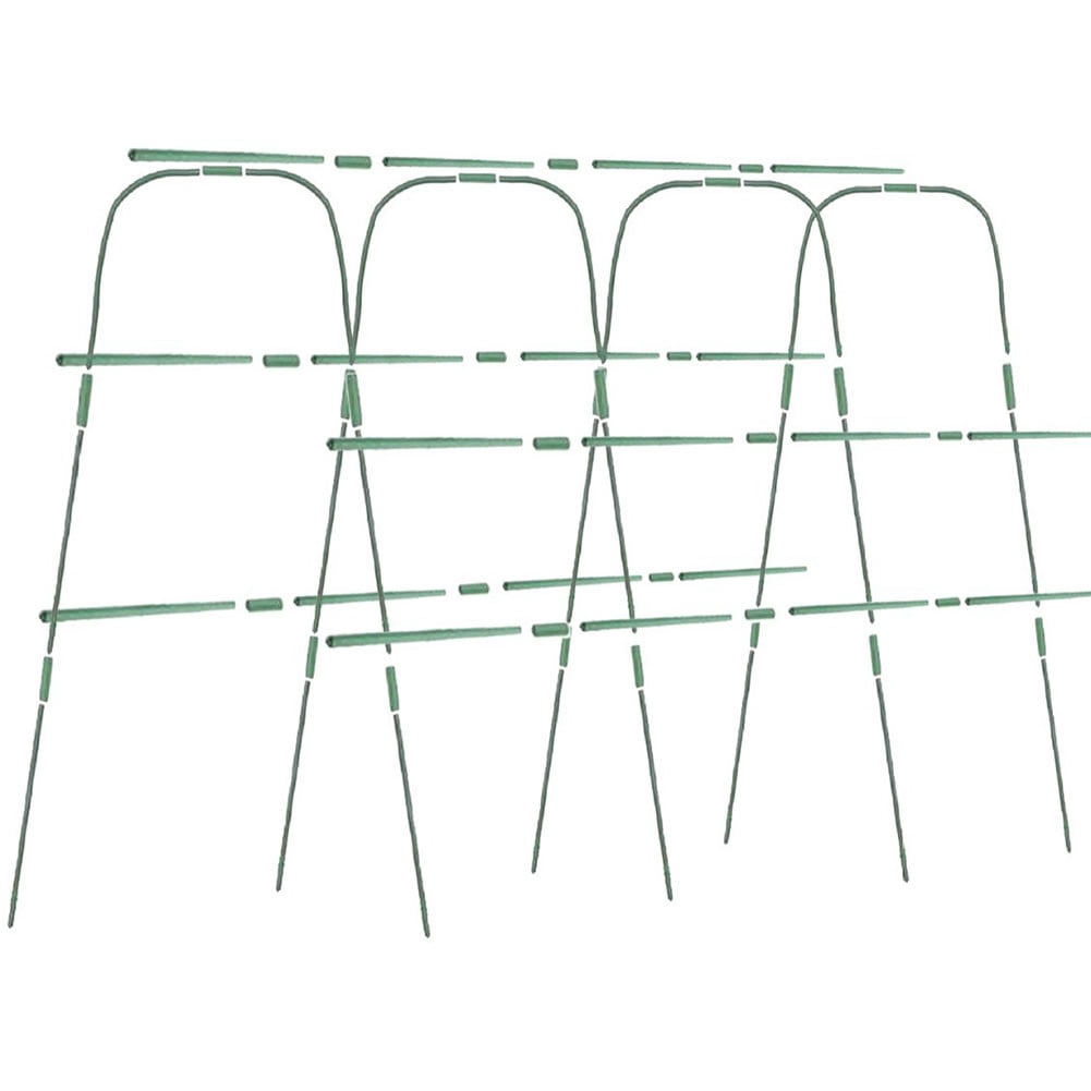 RichLink U-Shaped Cucumber Trellis Garden for Climbing Plants - Complete Support Kit