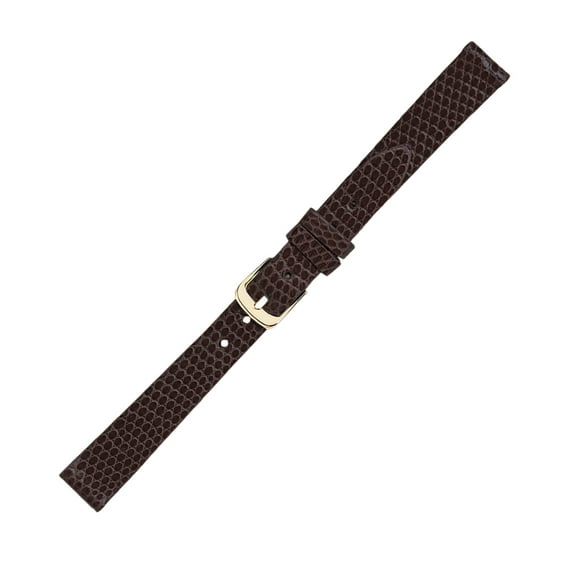 Hadley-Roma Women's 12mm Leather Watch Strap, Color:Brown (Model: LSL700SB 120)