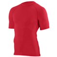 thumbnail image 1 of 2600A-Red-2X Hyperform Compression T-Shirt Manches Courtes, Rouge - 2X, 1 of 1