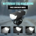 thumbnail image 2 of PortableOut LED Bike Front and Rear Tail Light Set, Rechargeable, Waterproof for Night Riding, 2 of 6