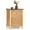 Natural, variant on Giantex Wooden End Table w/Shelf, 2-Tier Storage Bedside Sofa Table w/Solid Structure, Coffee Table Nightstand