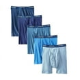 thumbnail image 3 of Fruit of the Loom Men's Boxer Briefs (Pack of 4), Assorted Solids, XXX-Large, 3 of 4