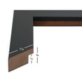 thumbnail image 2 of Craig Frames Bauhaus, Modern 1.25" Satin Black Picture Frame, 21x28 inch, 2 of 5
